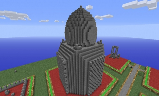 我的世界 Minecraft 寺廟3D打印模型