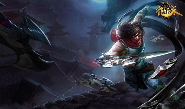 LOL英雄聯(lián)盟 男刀 刀鋒之影泰隆3D打印模型