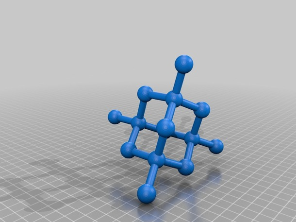 金剛石3D打印模型