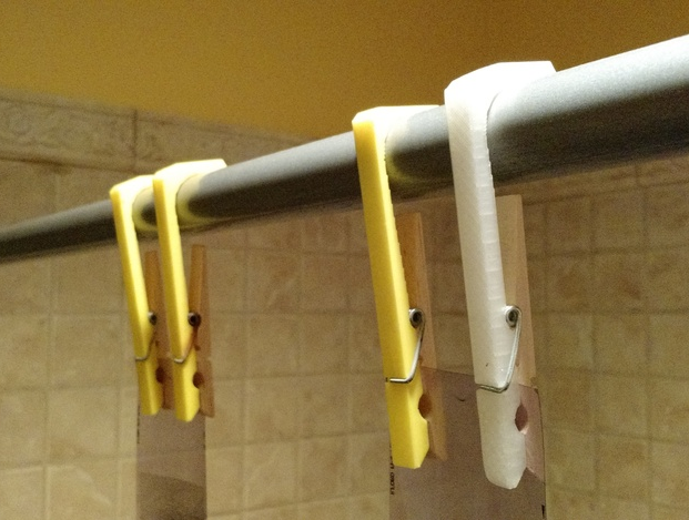 洗浴室小夾子3D打印模型