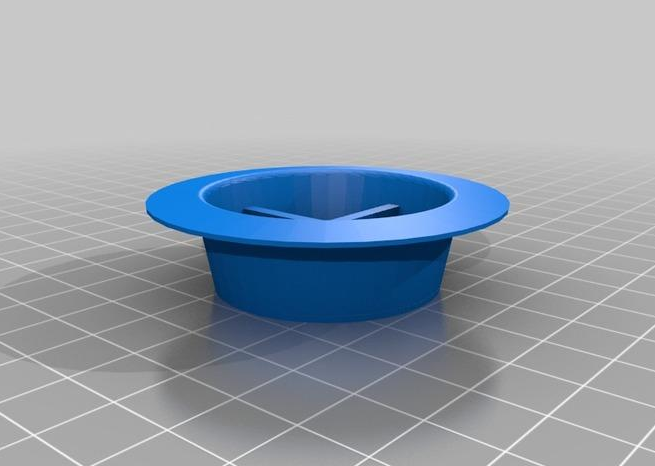 頭發(fā)過濾器3D打印模型