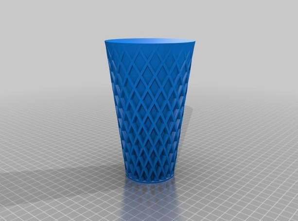 紋理裝飾燈罩3D打印模型