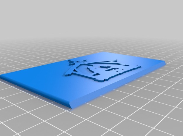 禮物卡收納箱3D打印模型