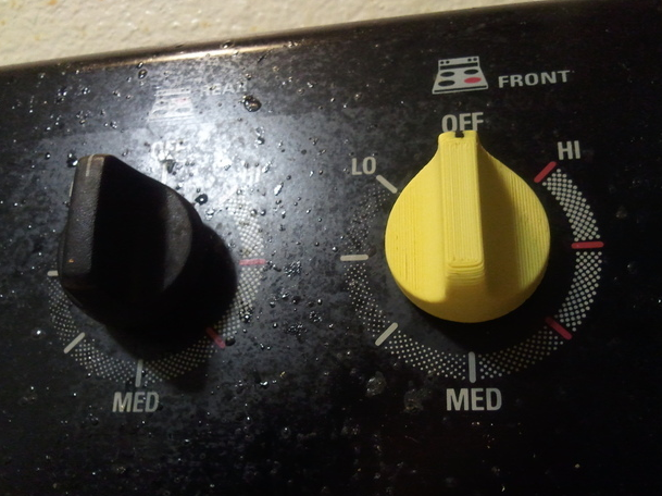 旋鈕開關(guān)3D打印模型