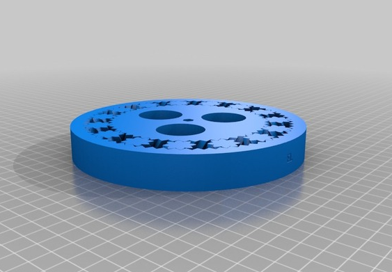 行星齒輪軸承孔3D打印模型