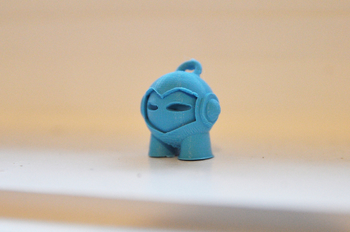 人物圖案鑰匙扣3D打印模型