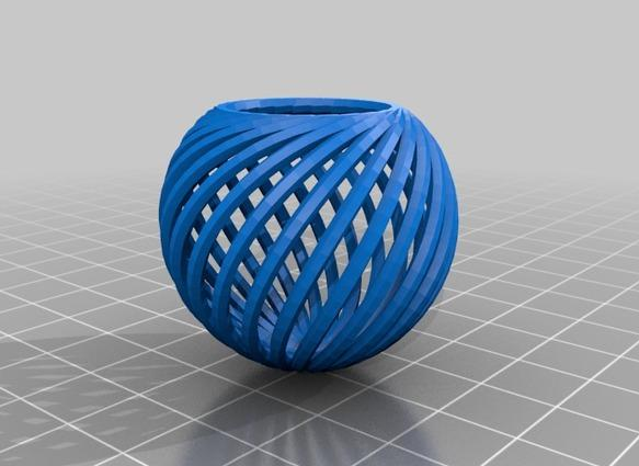 球形籃3D打印模型