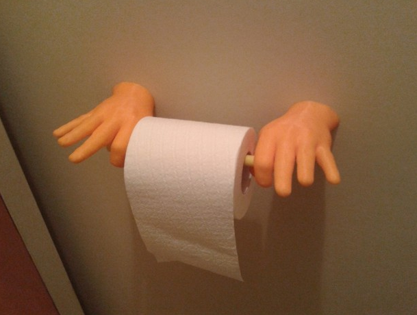 個性廁紙架3D打印模型