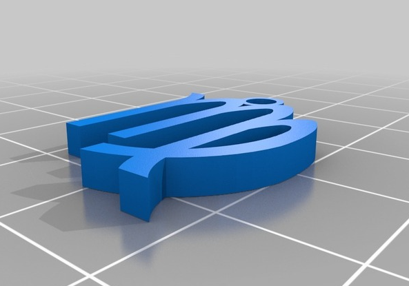 星座耳環(huán)3D打印模型