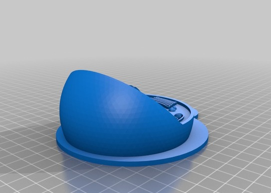 動物細胞結構圖3D打印模型