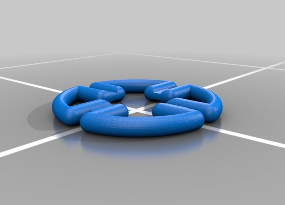 套環(huán)模型3D打印模型