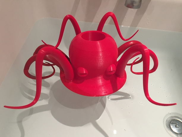 章魚儲(chǔ)蓄罐3D打印模型