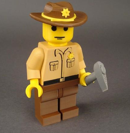 樂高人物模型3D打印模型