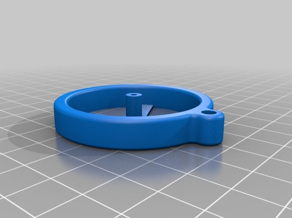 螺旋槳鑰匙扣3D打印模型