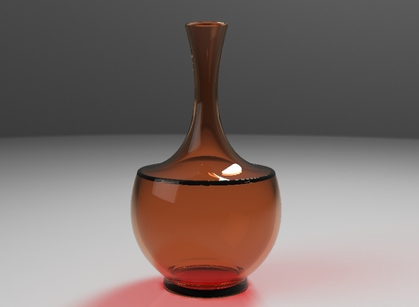 細(xì)瓶頸花瓶3D打印模型