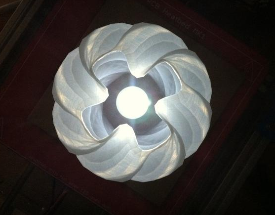 螺旋狀花瓶3D打印模型