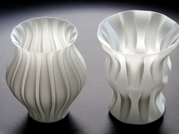 紋絡(luò)花瓶3D打印模型