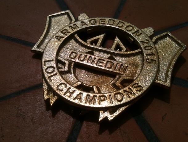 英雄聯(lián)盟勛章3D打印模型