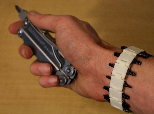 螺栓工具手鏈3D打印模型