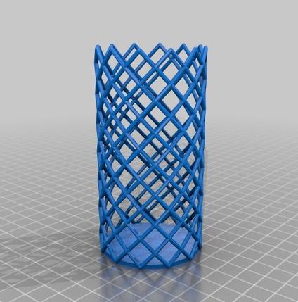 筆筒3D打印模型