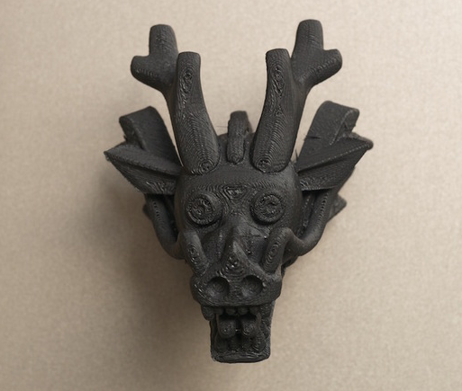 龍頭圖騰3D打印模型