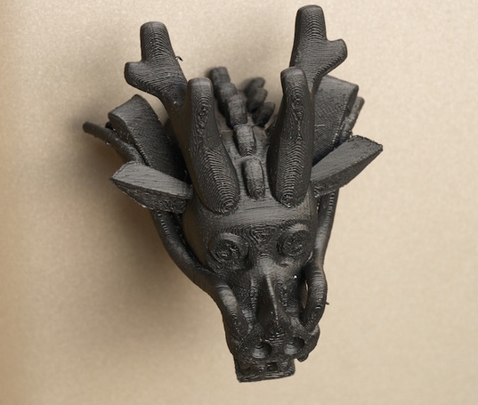 龍頭圖騰3D打印模型