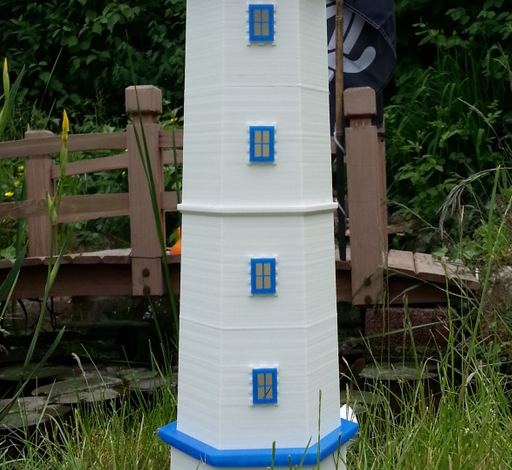 瞭望燈塔3D打印模型