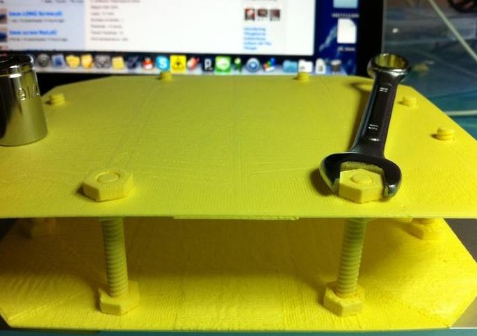 螺母螺釘3D打印模型