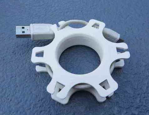 數(shù)據(jù)線超繞器3D打印模型