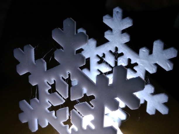 雪花燈3D打印模型