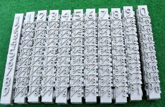 緊湊數(shù)學(xué)3D打印模型