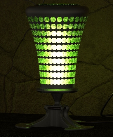 鏤空燈籠3D打印模型