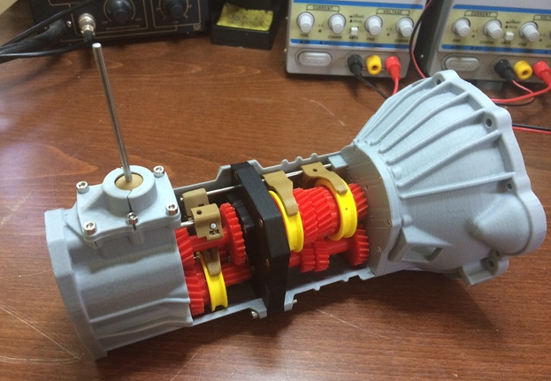 減速器簡裝模型3D打印模型