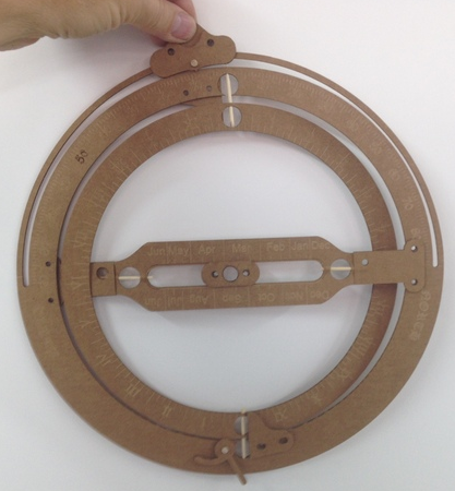 日晷3D打印模型