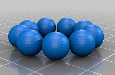 滾珠軸承球3D打印模型
