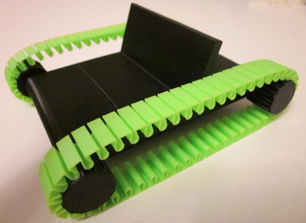 Q板裝甲車齒輪鏈條3D打印模型