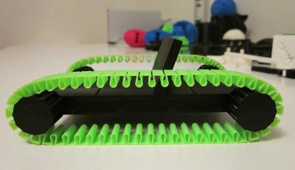 Q板裝甲車齒輪鏈條3D打印模型