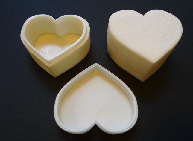 愛心盒子3D打印模型