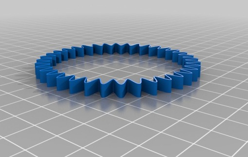 SUN功能手鏈3D打印模型