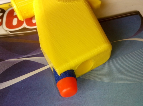 玩具槍射擊子彈3D打印模型