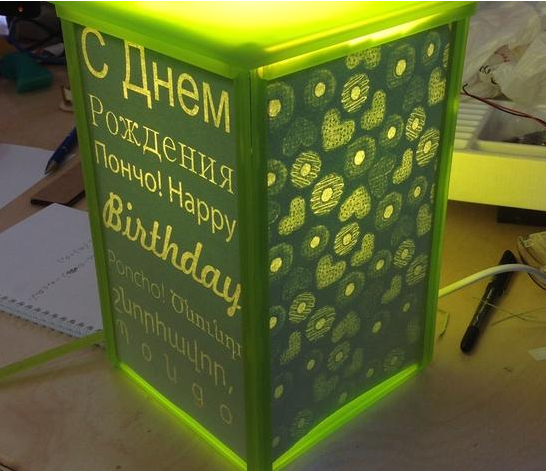 裝飾DIY小夜燈3D打印模型