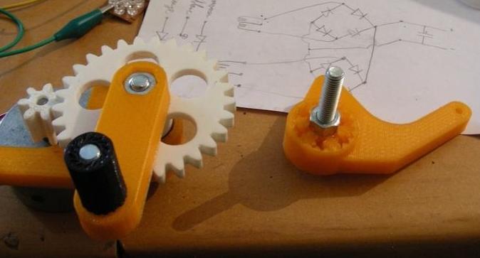 發(fā)電機(jī)組件  3D打印模型