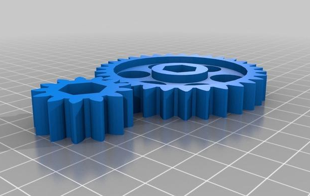 發(fā)電機(jī)組件  3D打印模型