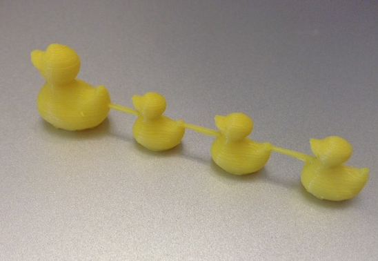 鴨子3D打印模型