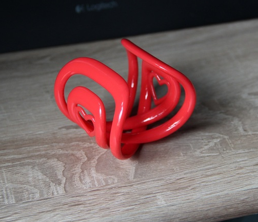 愛心手鐲3D打印模型