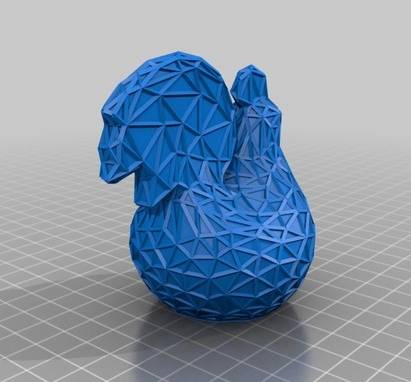 雞3D打印模型