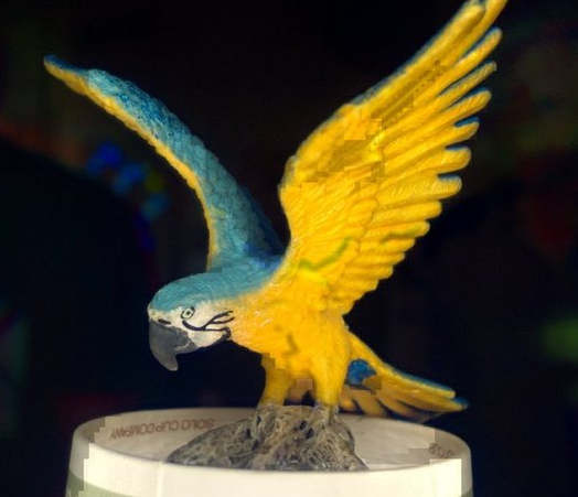 鸚鵡3D打印模型