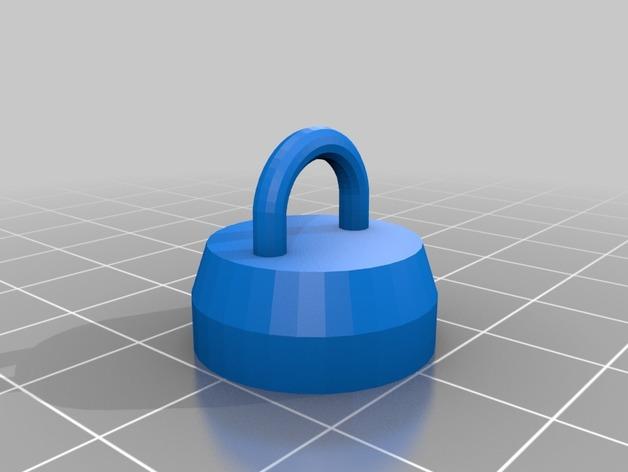 超級馬里奧鑰匙扣3D打印模型