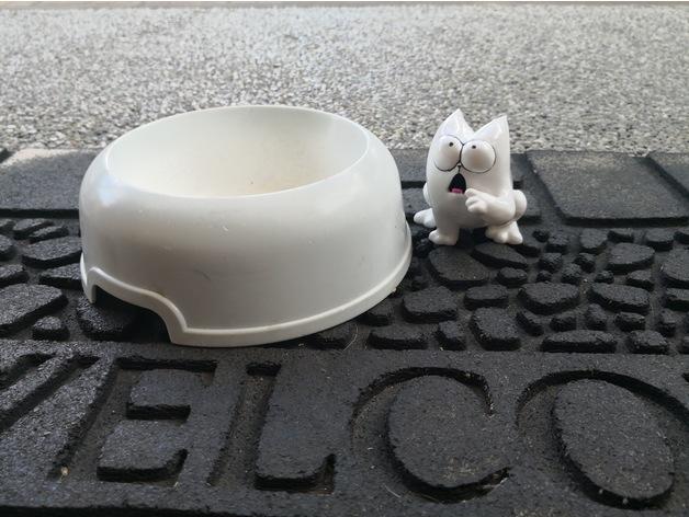 饑餓的貓3D打印模型