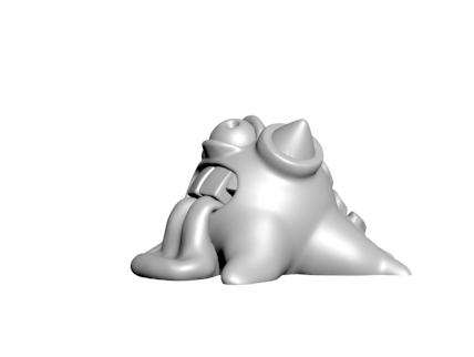 獨眼小怪物3D打印模型